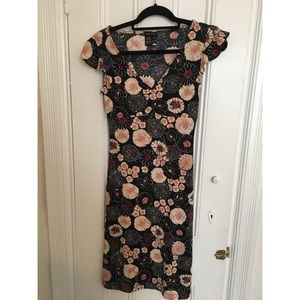 Flowery BCBG dress